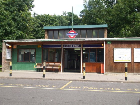 Moor Park Tube Station