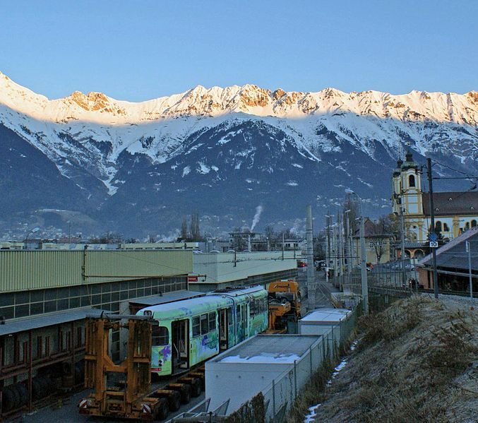 Morning in Innsbruck, Austria