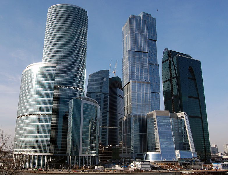 Moscow City skyscrapers, Moscow, Russia