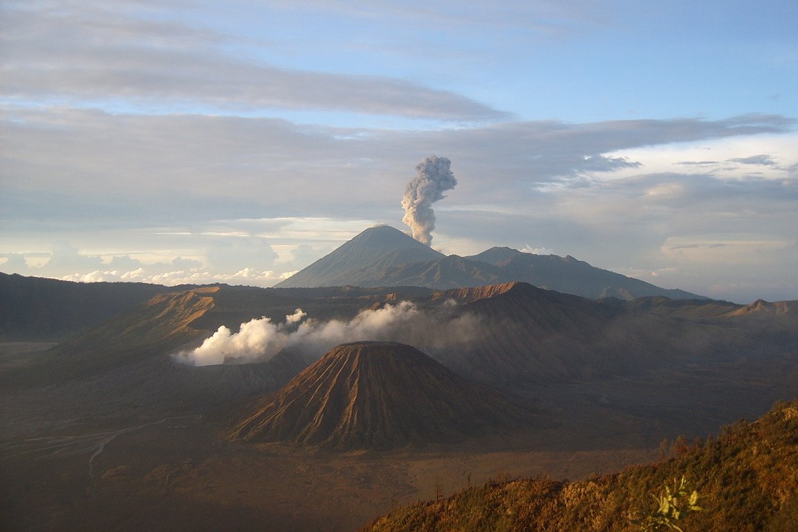 Mount Bromo and Mount Semeru volcanoes, Java