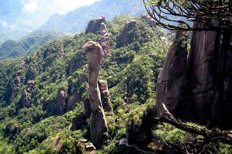 Sanqingshan scenery