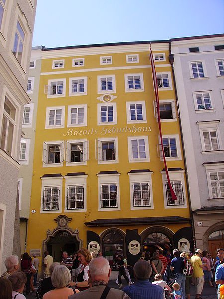 Mozart's birth house