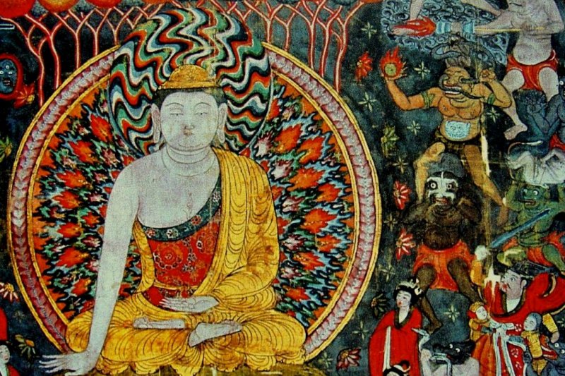 Mural from Mogao Caves
