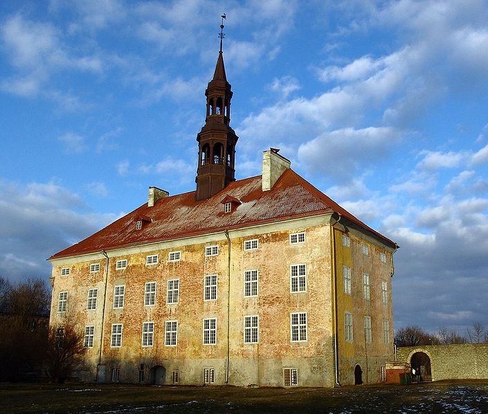 Narva Town Hall, back view