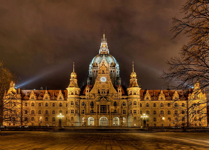 Neues Rathaus (New City Hall) of Hanover