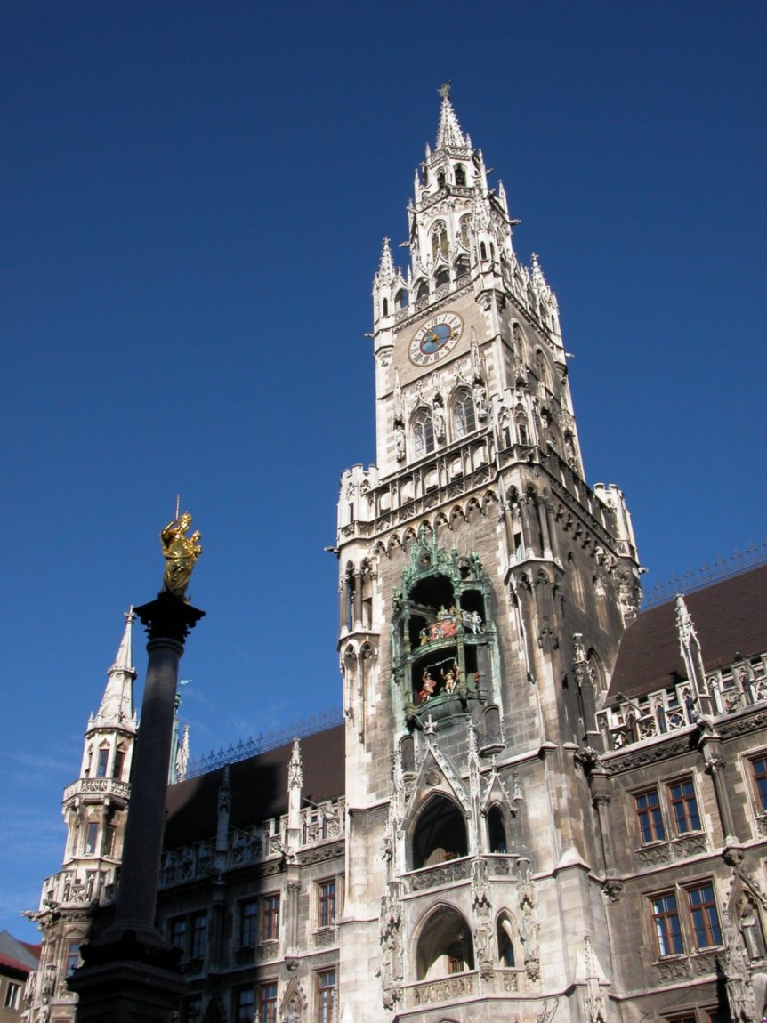 Neues Rathaus, the new City Hall of Munich