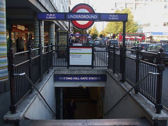 Notting Hill Gate Tube Station