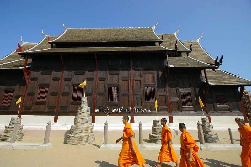 Novice monks in Chiang Mai