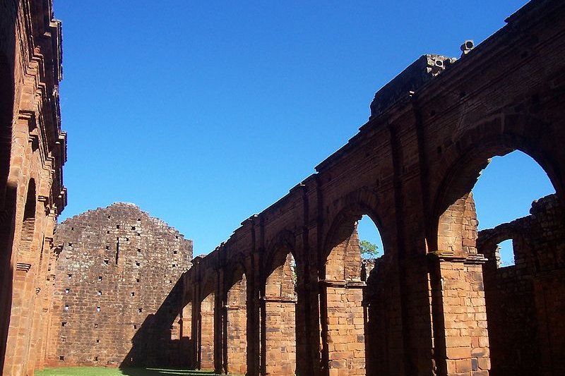 Inside Sao Miguel das Missoes