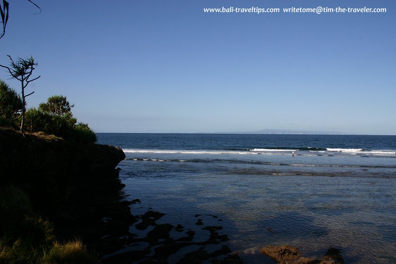 The coast of Nusa Dua