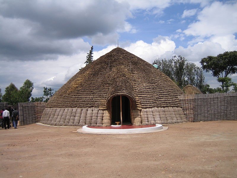 Reconstructed Nyanza Mwami Palace, Rwanda