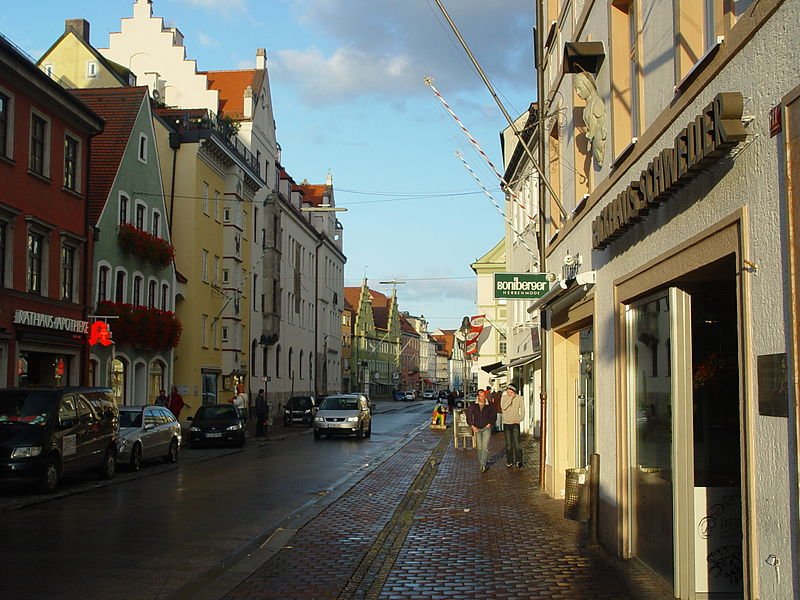 Oberen Hauptstraße in Freising