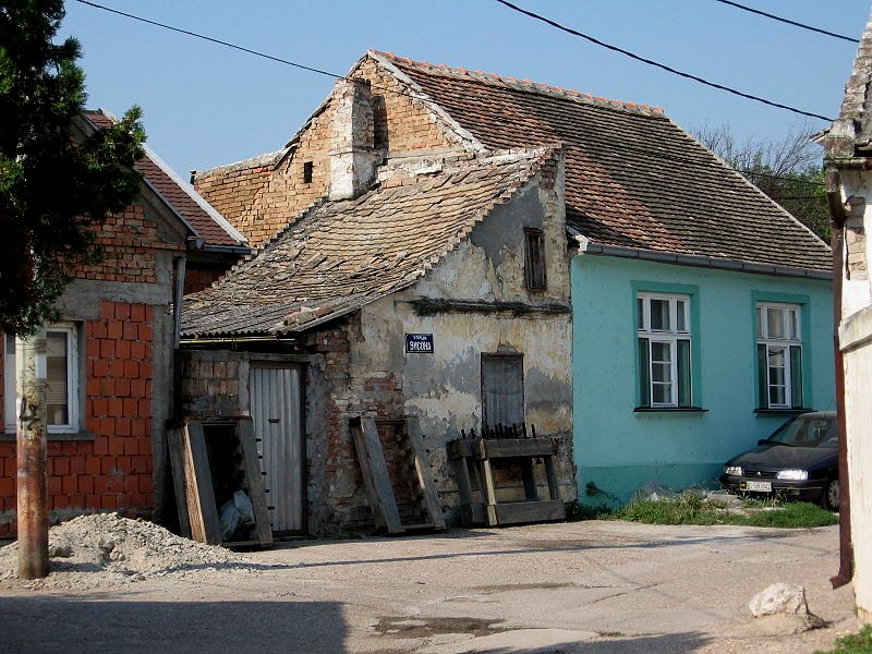 An old house in downtown Zemun, Belgrade