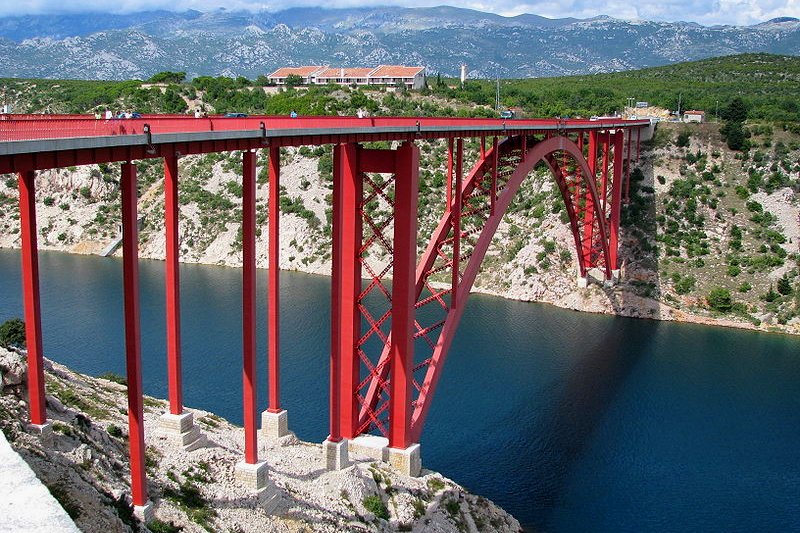 Old Maslenica Bridge, Croatia