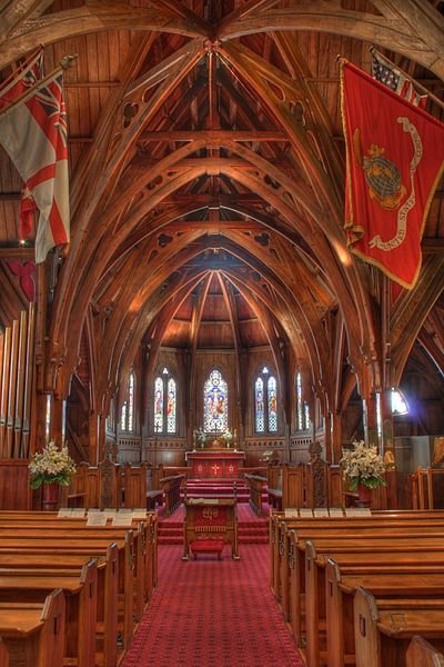 Nave of Old St Paul's, Wellington