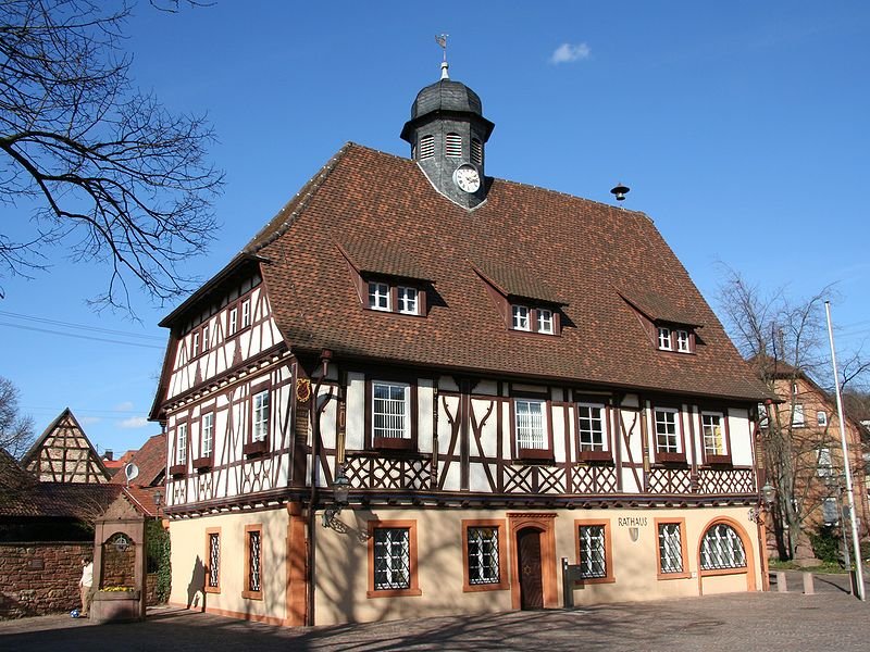 The old town hall of Karlsruhe-Grötzingen