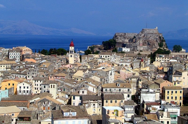 Old town of Corfu, Greece