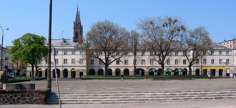 Old Town Square, Łódź, Poland