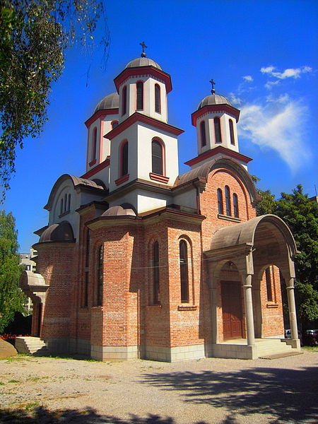 An Orthodox church in Banja Luka