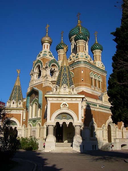 Orthodox Church on Avenue Nicolas II, Nice