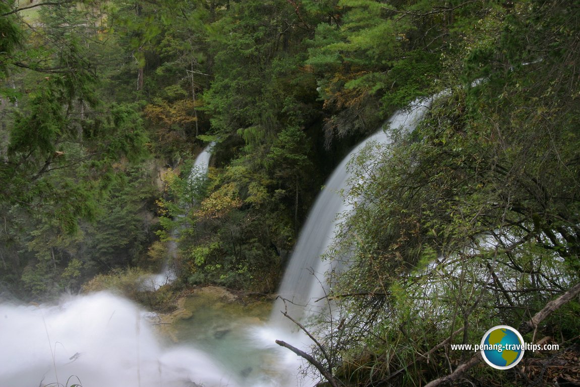 Panda Waterfall, Jiuzhaigou