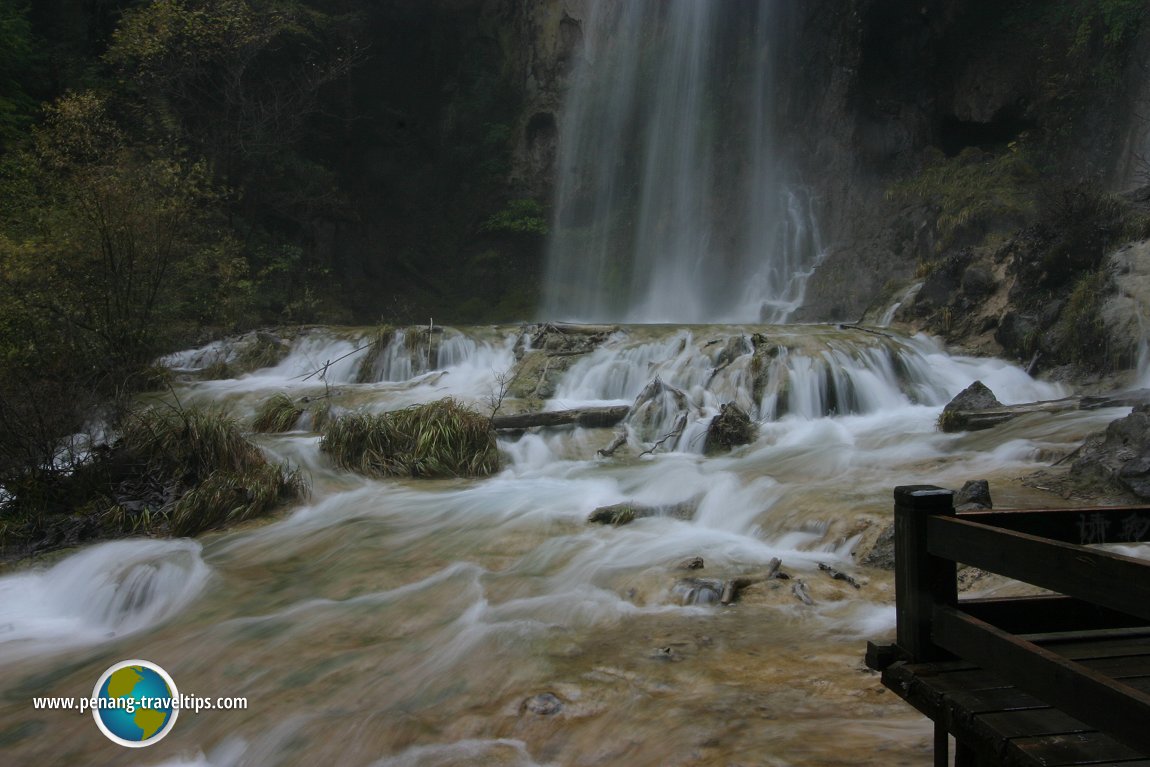 Panda Waterfall, Jiuzhaigou