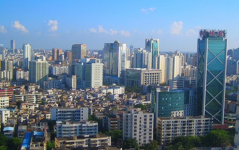 Another aerial view of Haikou