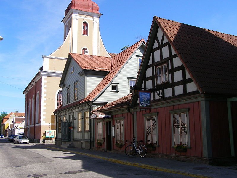 Street in Pärnu Old Town