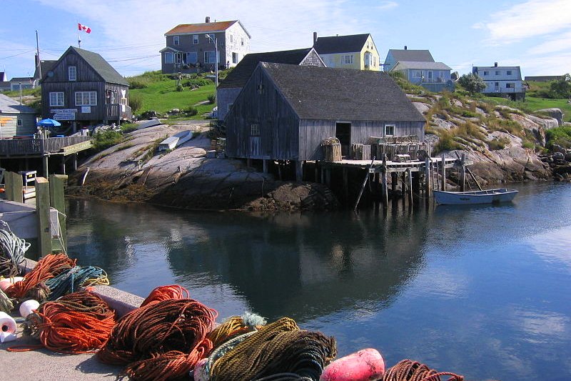 Peggys Cove Harbour, Nova Scotia