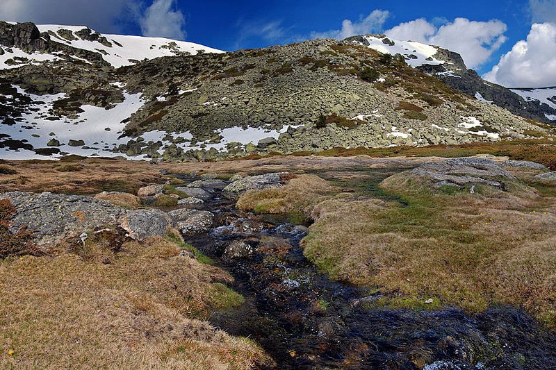 Peñalara Nature Park in the Community of Madrid, Spain