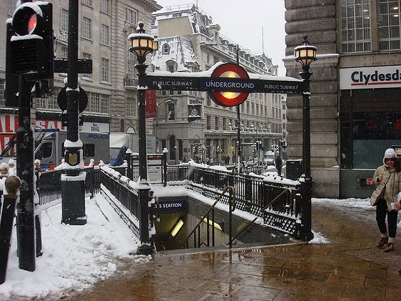 Piccadilly Circus Tube Station