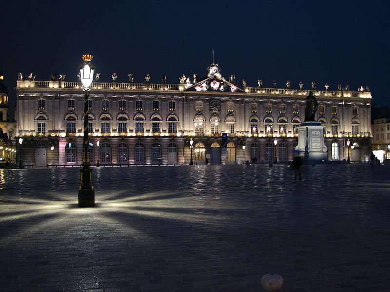 Place Stanislas at night