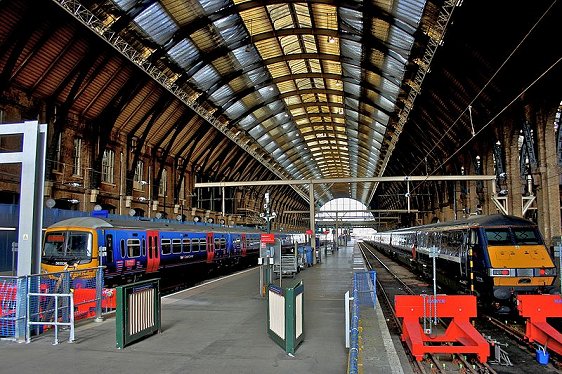 Platform 7 at King's Cross Railway Station