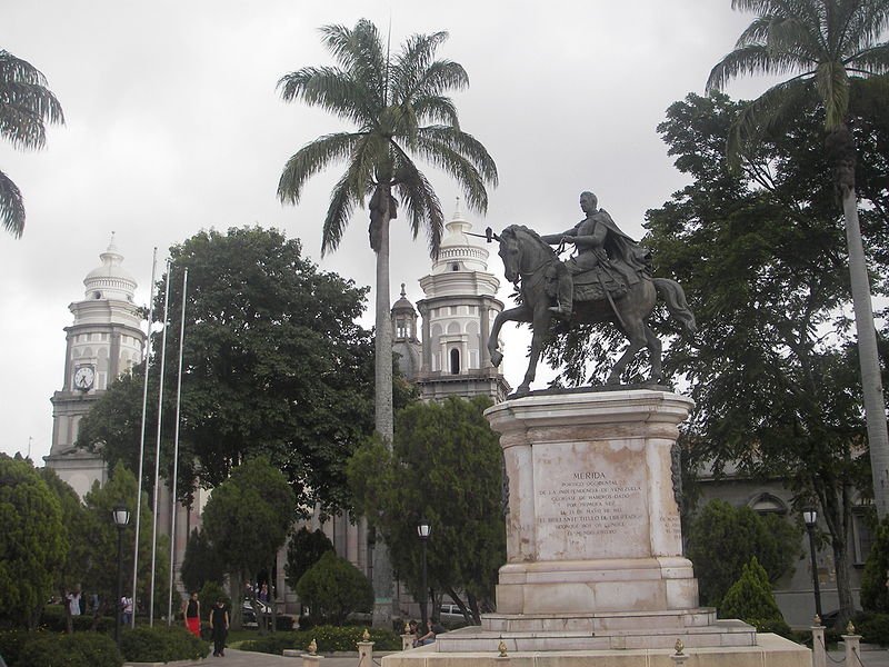 Plaza Bolívar, Mérida