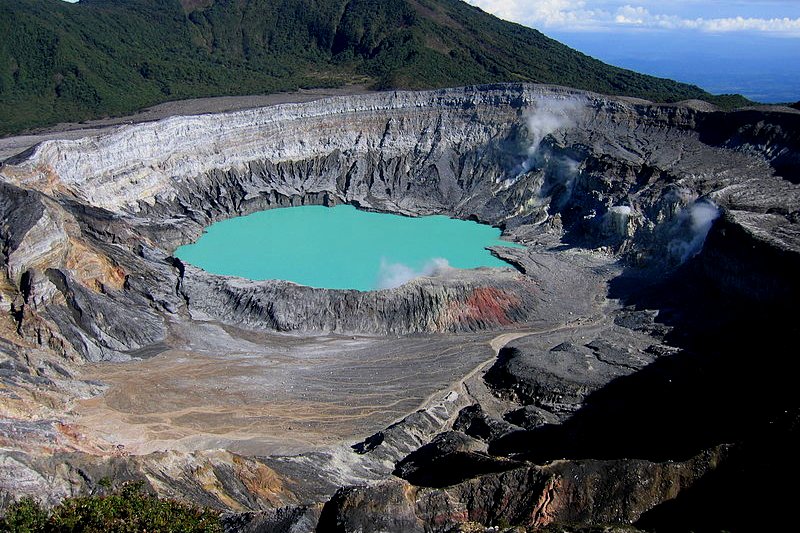Poas crater, Costa Rica