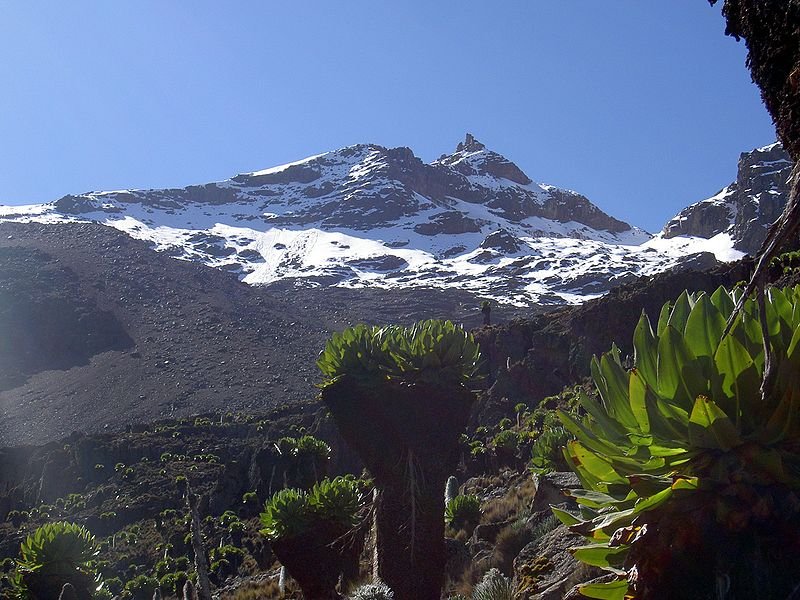 Point Lenana on Mount Kenya