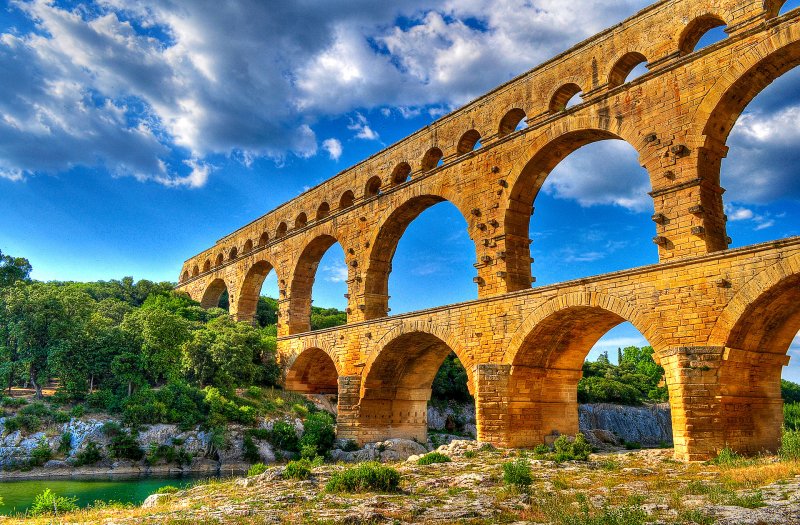 Pont du Gard, France