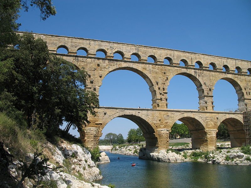 Pont du Gard Roman Aqueduct, France