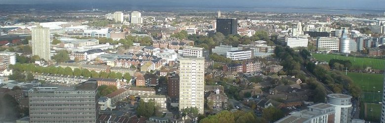 Portsmouth, as seen from Spinnaker Tower