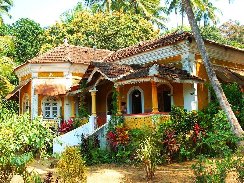 Portuguese villa in Chapora, Goa