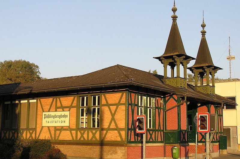 Pöstlingbergbahn Talstation in Linz