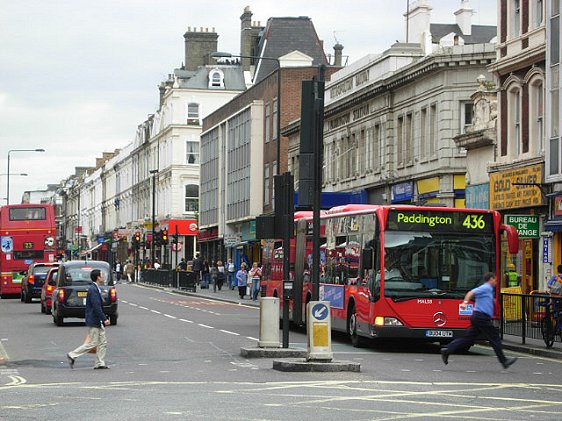 Another view of Praed Street