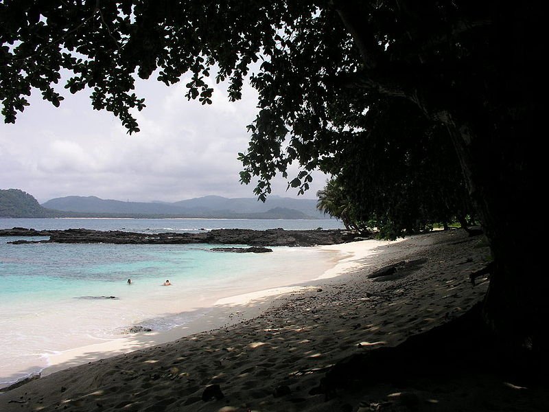 Praia Café in São Tomé