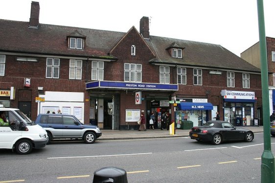 Preston Road Tube Station