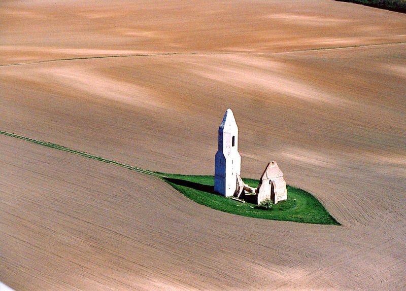 Landscape of the Puszta in Hungary