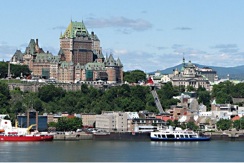 Panoramic view of Quebec City