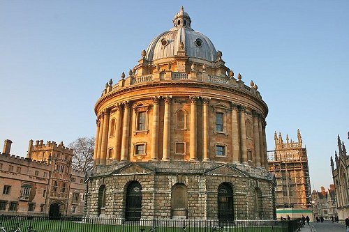 Radcliffe Camera, the most prominent landmark of Oxford