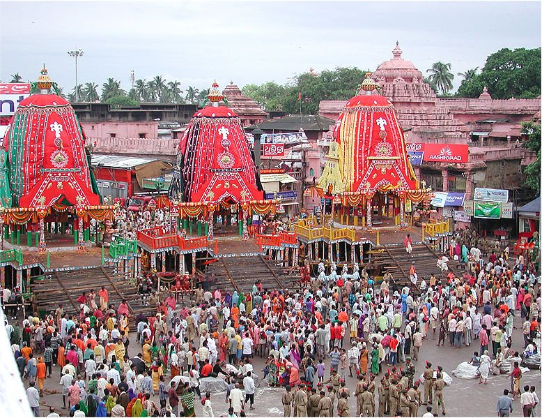 Rath Yatra Festival in Puri, Odisha