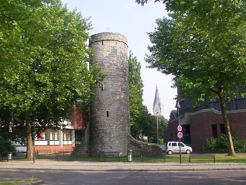 Remnant of Old City Wall of Paderborn