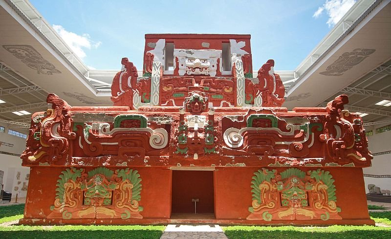 Replica of Rosalila Temple, Copán Sculpture Museum